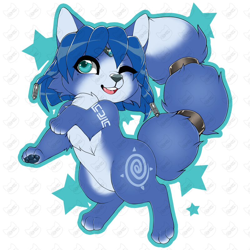 Bluefox Chibi Charm