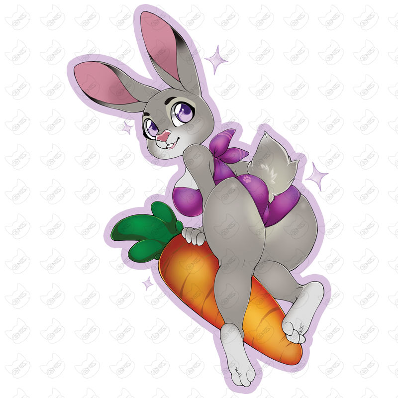 Bunnycop Charm