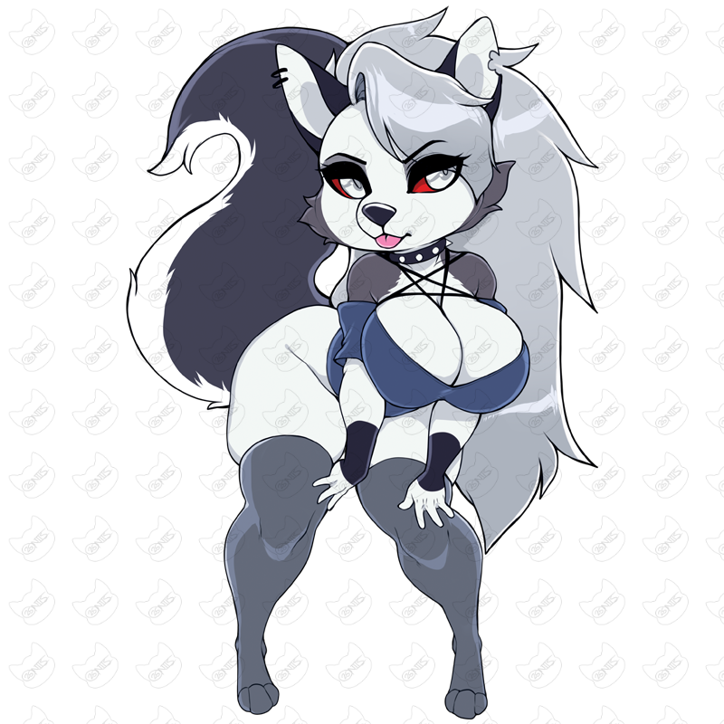 Hellhound Anthro Version Charm
