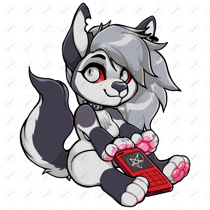 Hellhound Chibi Version Charm