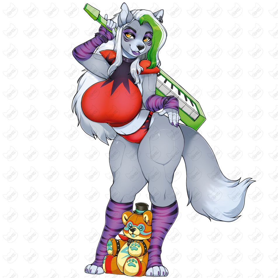 Robowolf 7in Standee