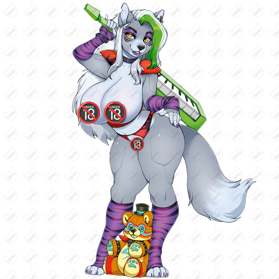 Robowolf 7in Standee