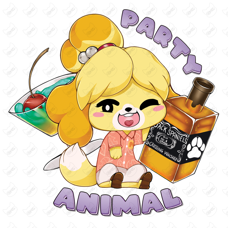 'Party Animal' Charm