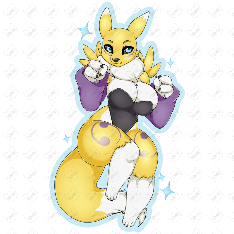 Digitalfox Anthro Version Charm