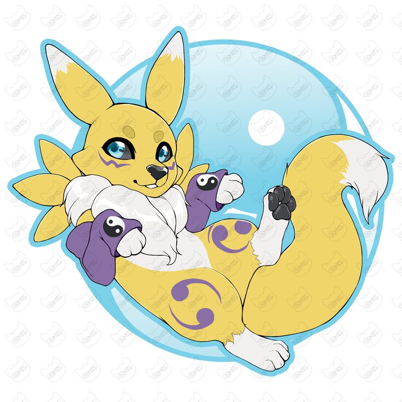 Digitalfox Chibi Version Charm